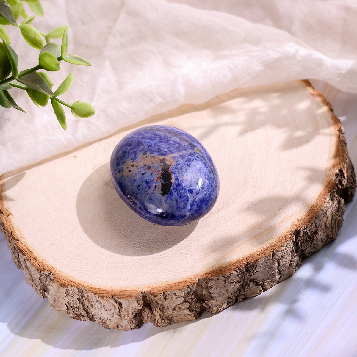 Sodalite Palm Stone sodalite palm stone