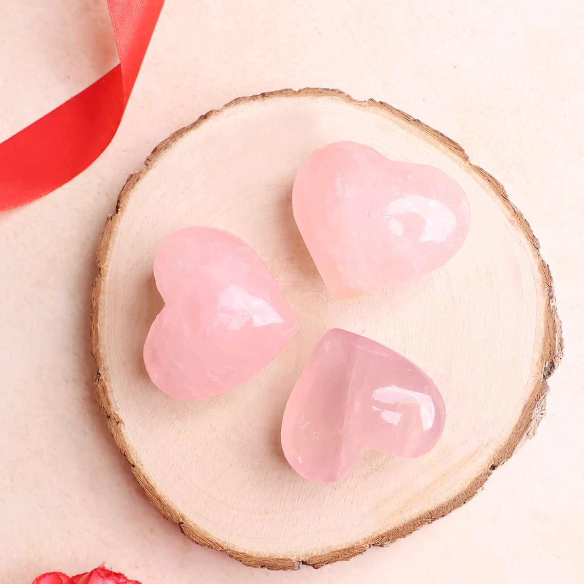 Star Rose Quartz Heart-Shubhanjali Store (4) star rose quartz heart