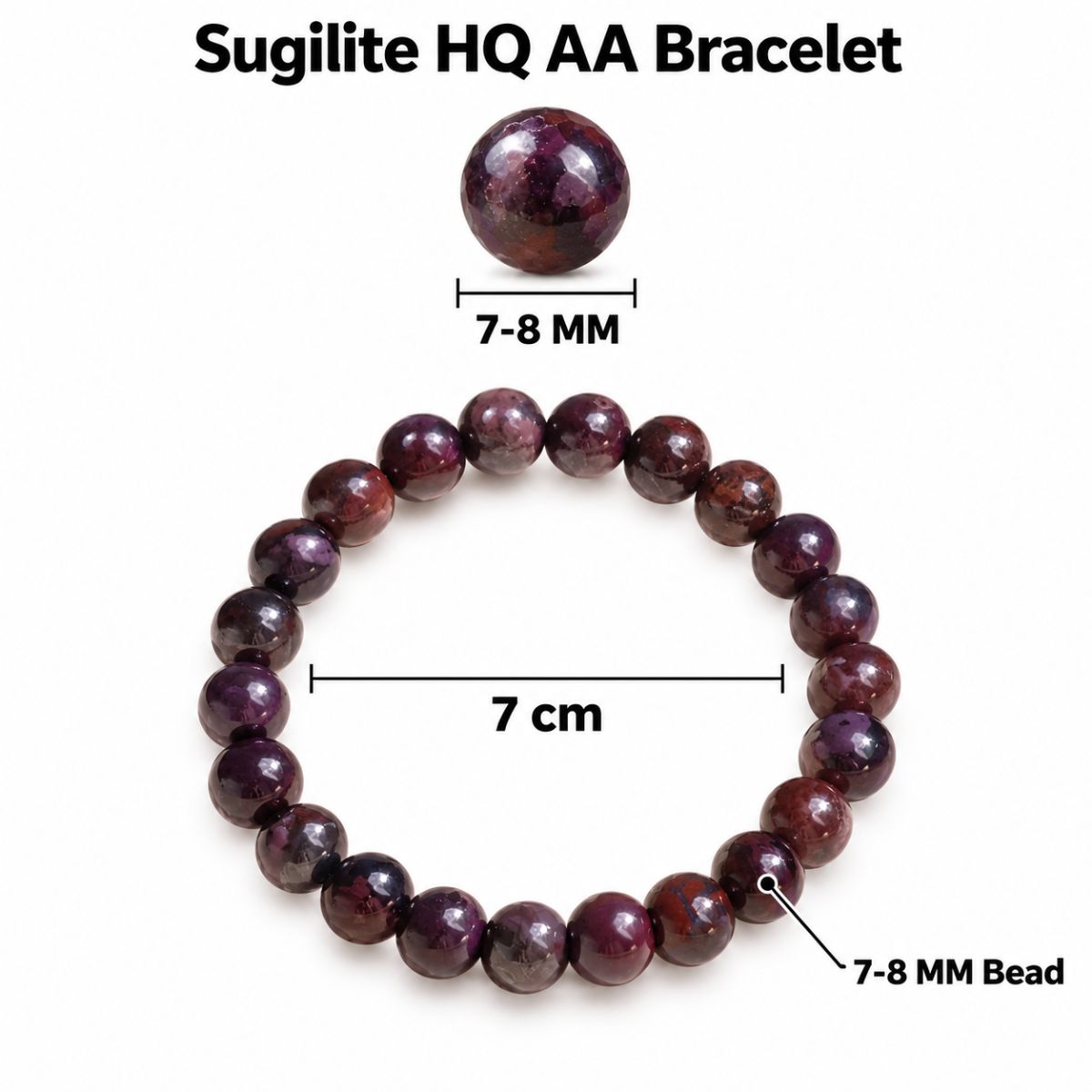 Sugilite Bracelet HQ AA sugilite bracelet hq aa