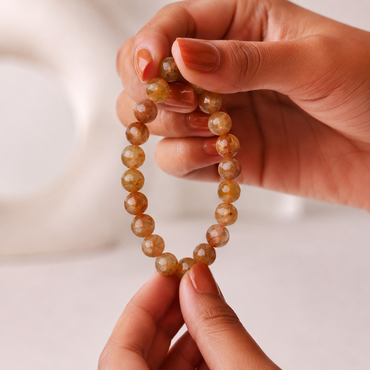 Sunflower Rutile Bracelet-Shubhanjali Store (2) sunflower rutile bracelet