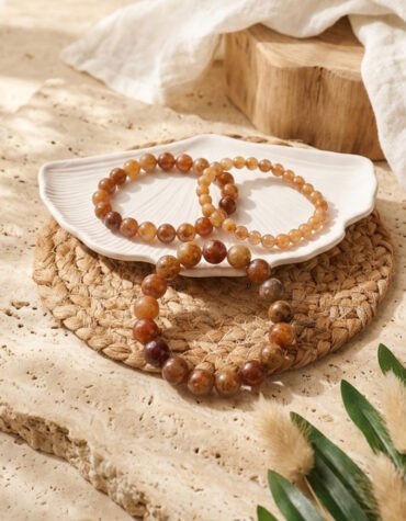 sunflower rutile bracelet