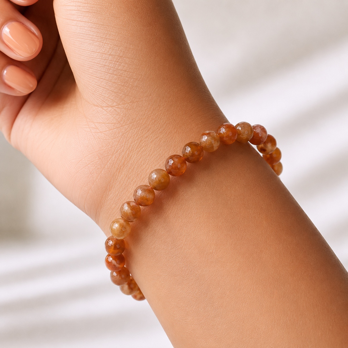 Sunflower Rutile Bracelet-Shubhanjali Store (4) sunflower rutile bracelet