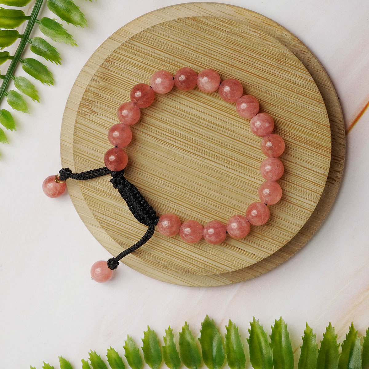 Sunstone Single Thread Bracelet-Shubhanjali Store (2) sunstone single thread bracelet