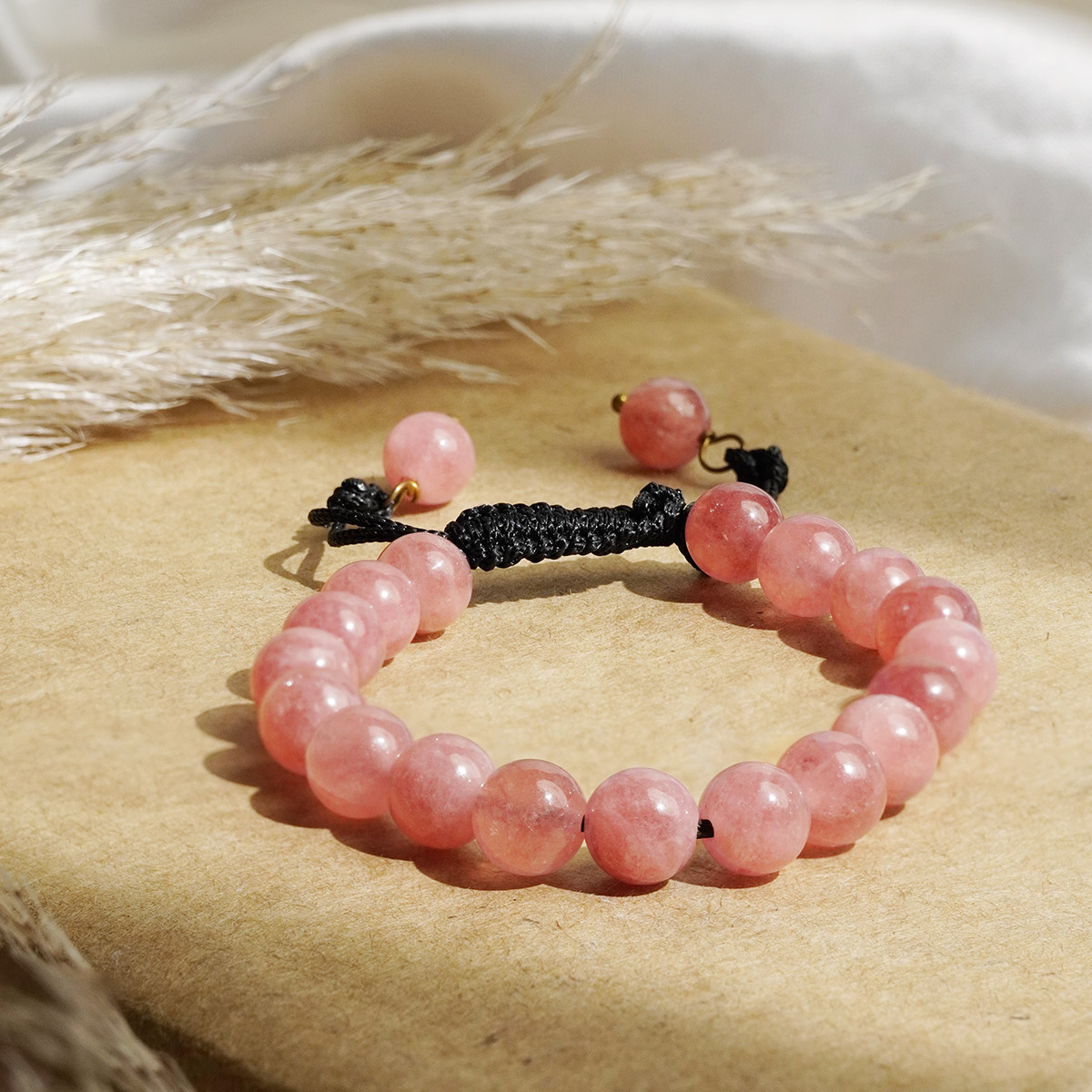 Sunstone Single Thread Bracelet-Shubhanjali Store (3) sunstone single thread bracelet