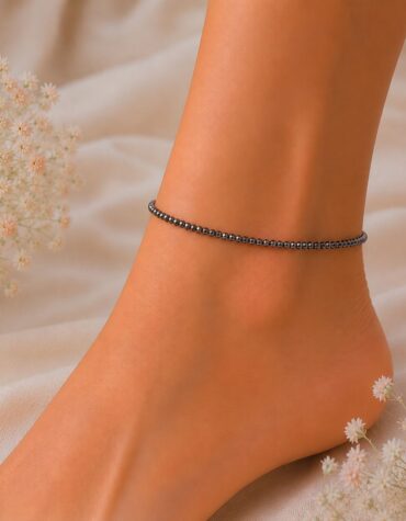 terahertz faceted anklet