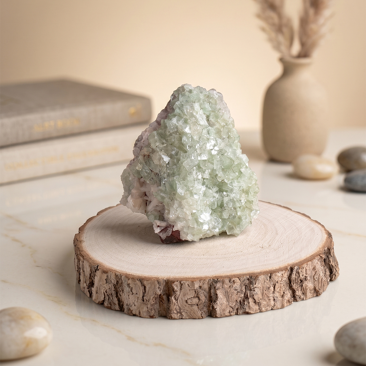 Untitled-3 green apophyllite cluster
