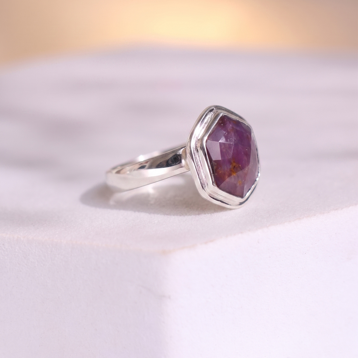 Untitled-3 ruby corundum silver ring