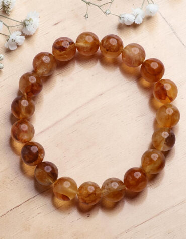 golden healer quartz bracelet