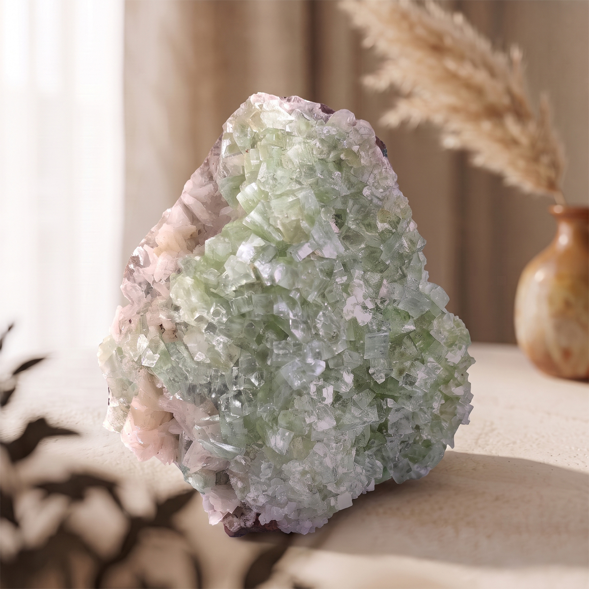 Untitled-5 green apophyllite cluster