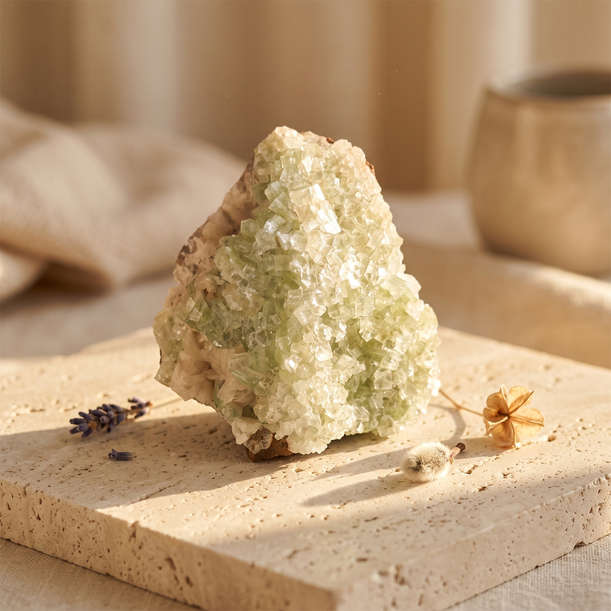 Untitled-6 green apophyllite cluster