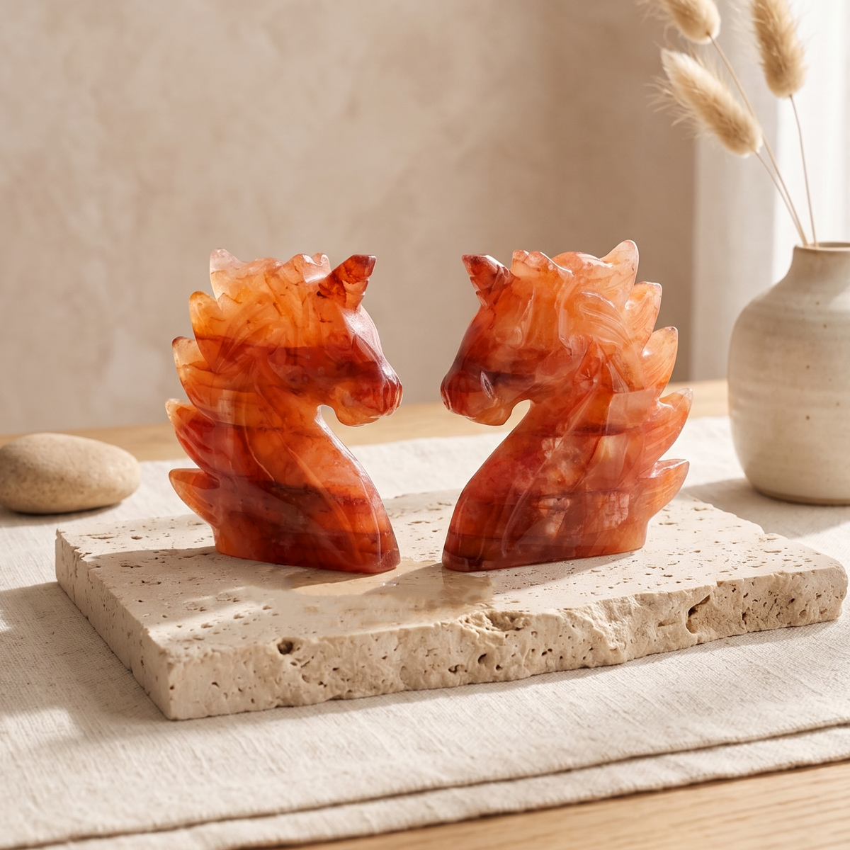 Untitled-6 red fire quartz unicorn 3 inch