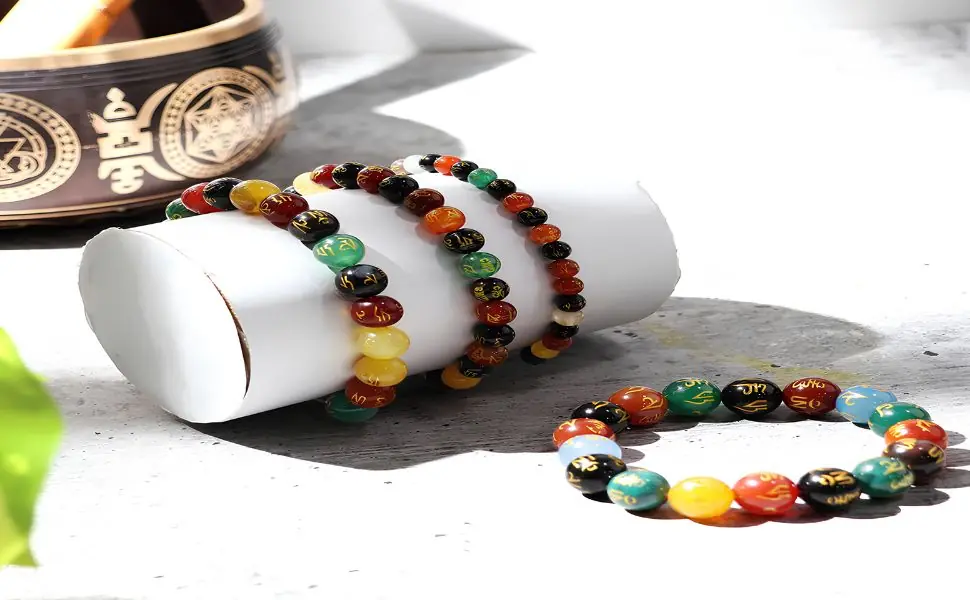 what are the benefits of wearing an om mani padme hum bracelet