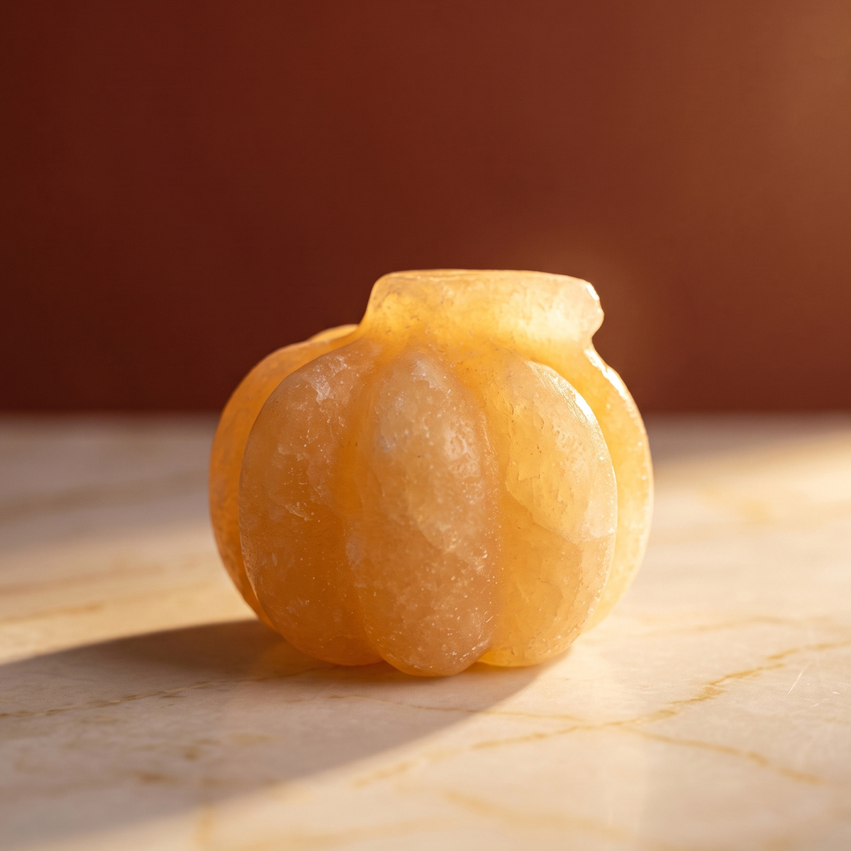 Yellow Calcite Pumpkin Big-Shubhanjali Store (1) yellow calcite pumpkin big
