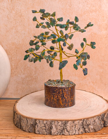 green jade tree 100b gold wire