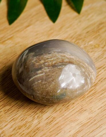 multi moonstone palm stone