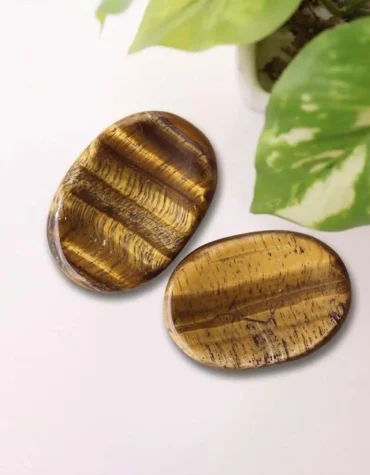 tiger eye worry stone