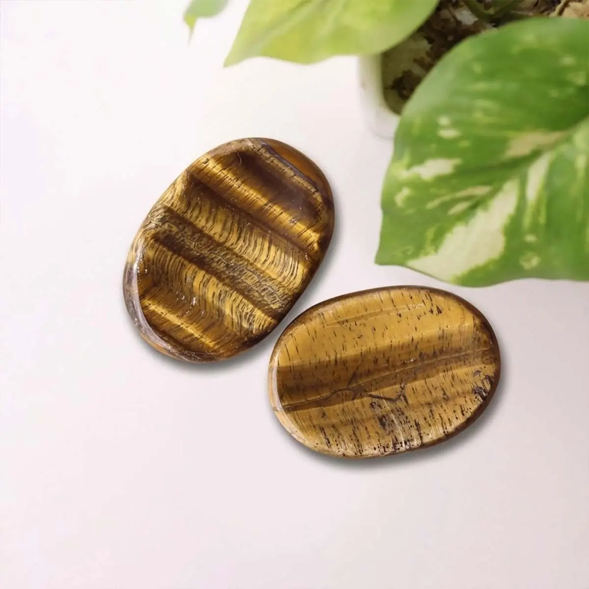 Tiger Eye Worry Stone