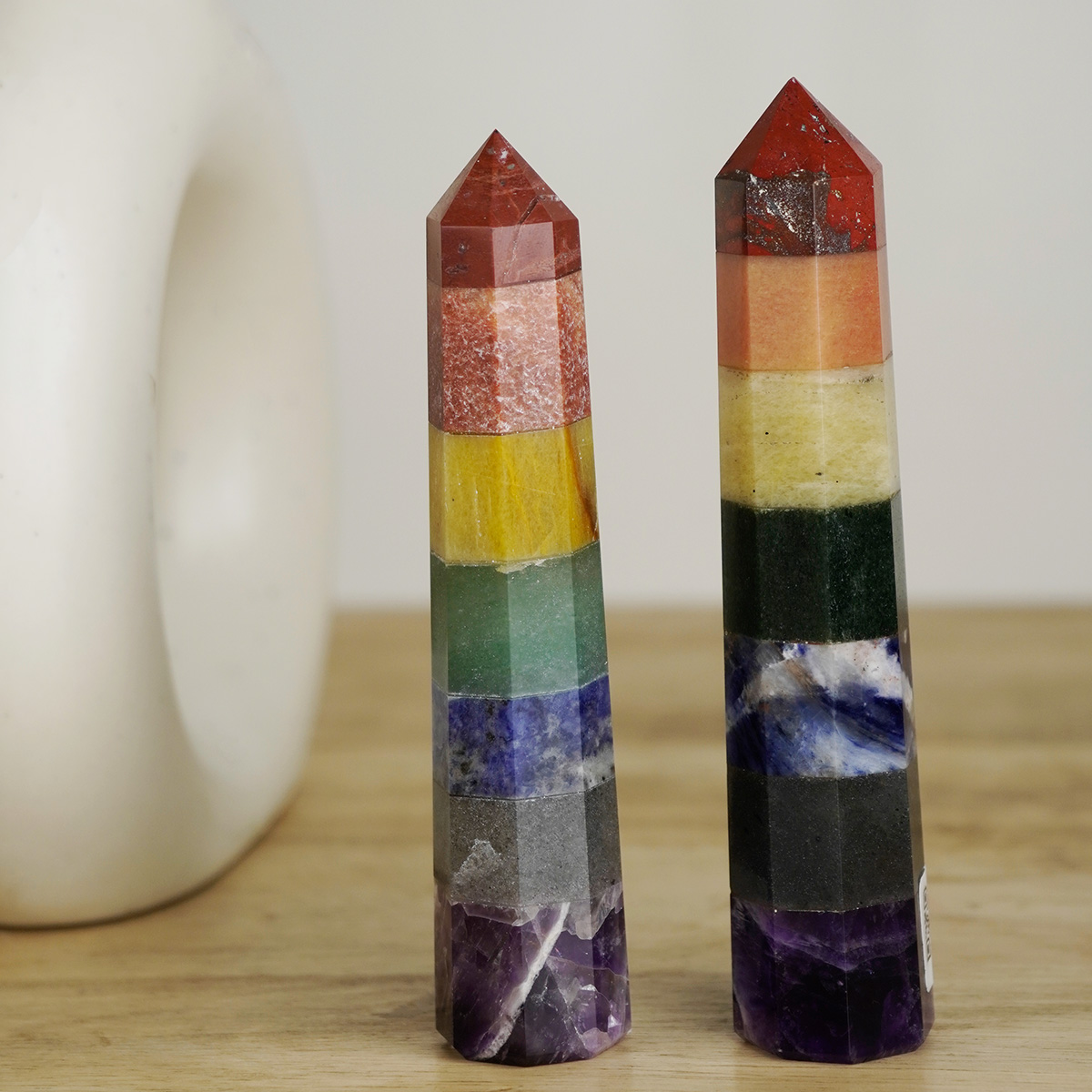7 Chakra Stone Pencil - Shubhanjali Store (5) 7 chakra stone pencil