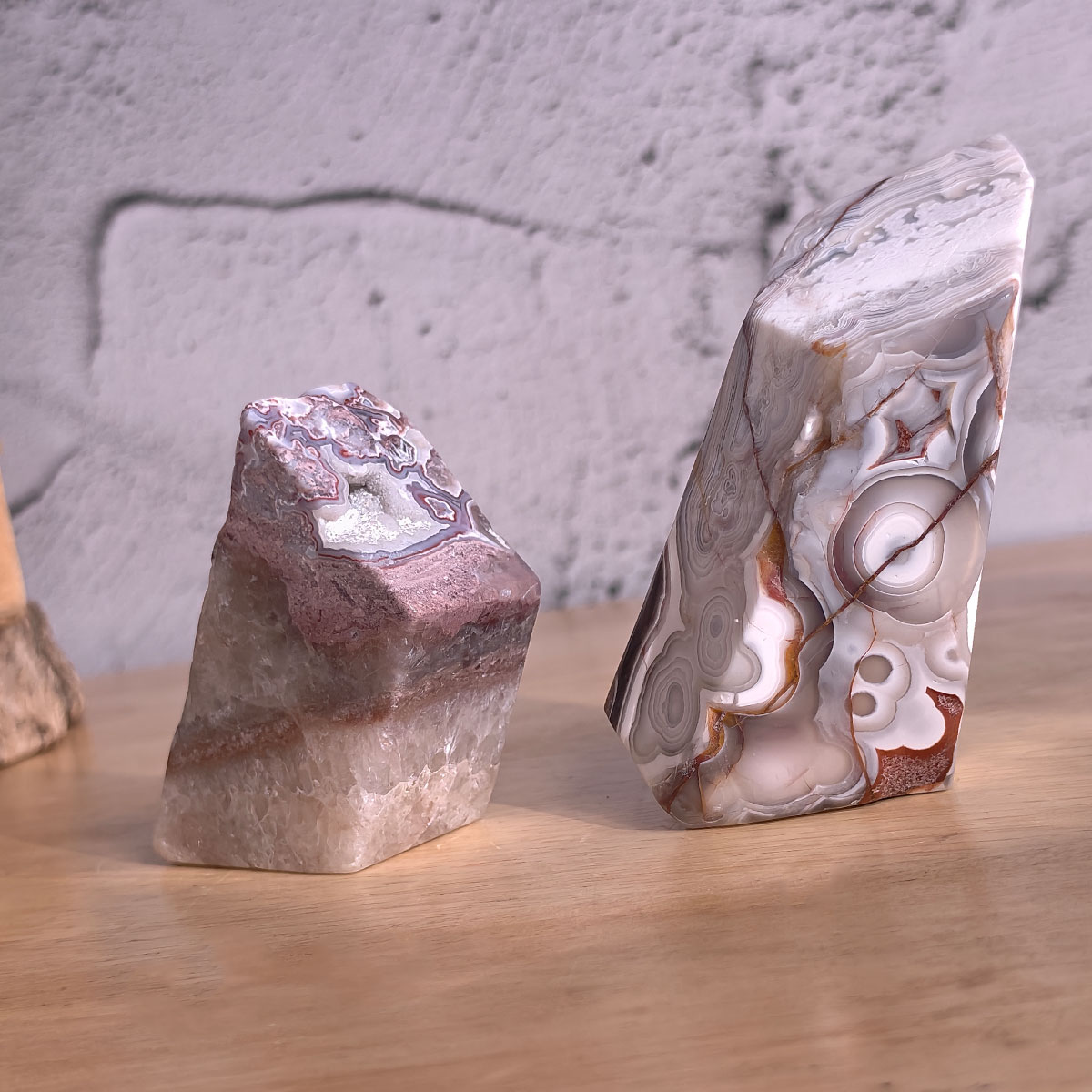 Crazy Lace Agate Free Form-Shubhanjali Store (1) crazy lace agate free form