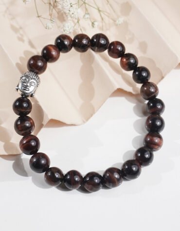pietersite buddha bracelet 8 mm