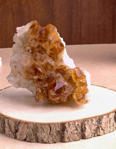 citrine cluster small point hq