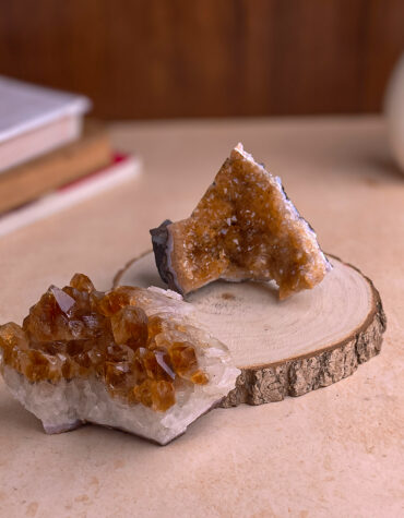 citrine cluster small point hq