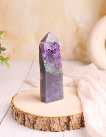 amethyst agate tower