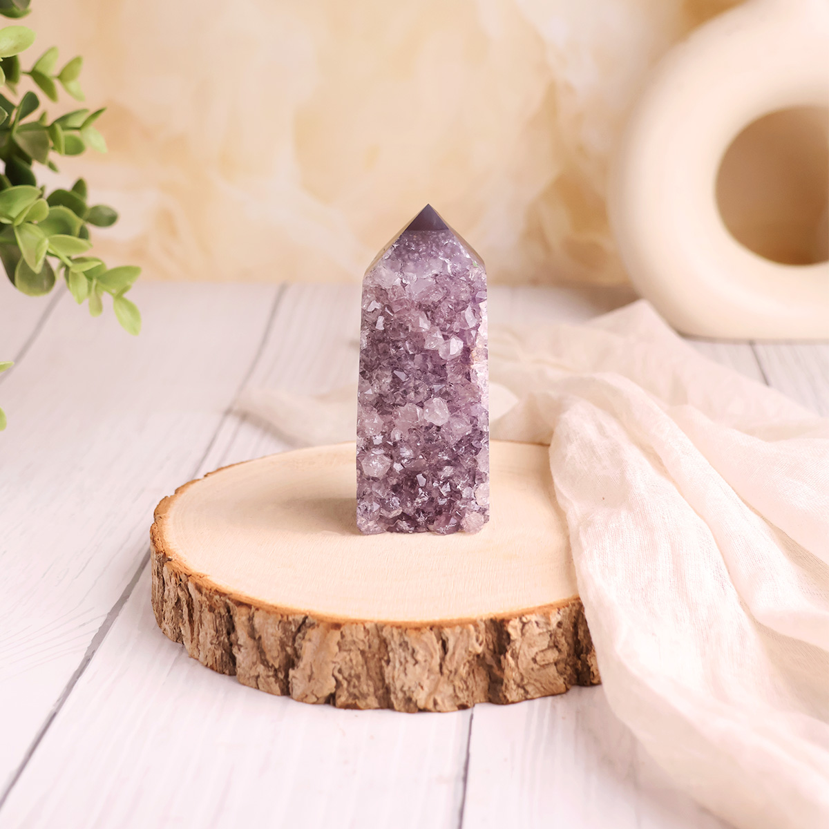 Amethyst Agate Tower