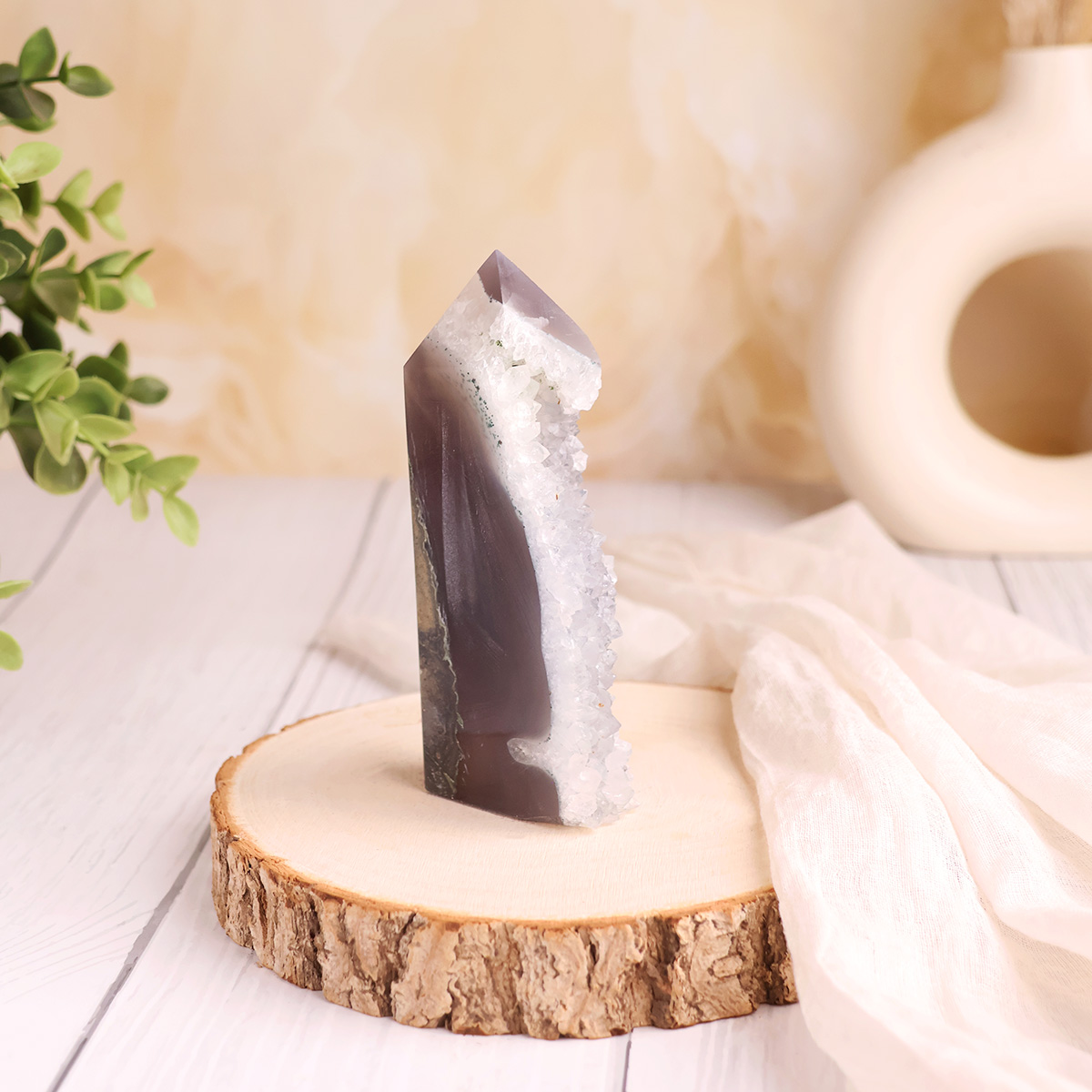 Amethyst Agate Tower-Shubhanjali Store (17) amethyst agate tower