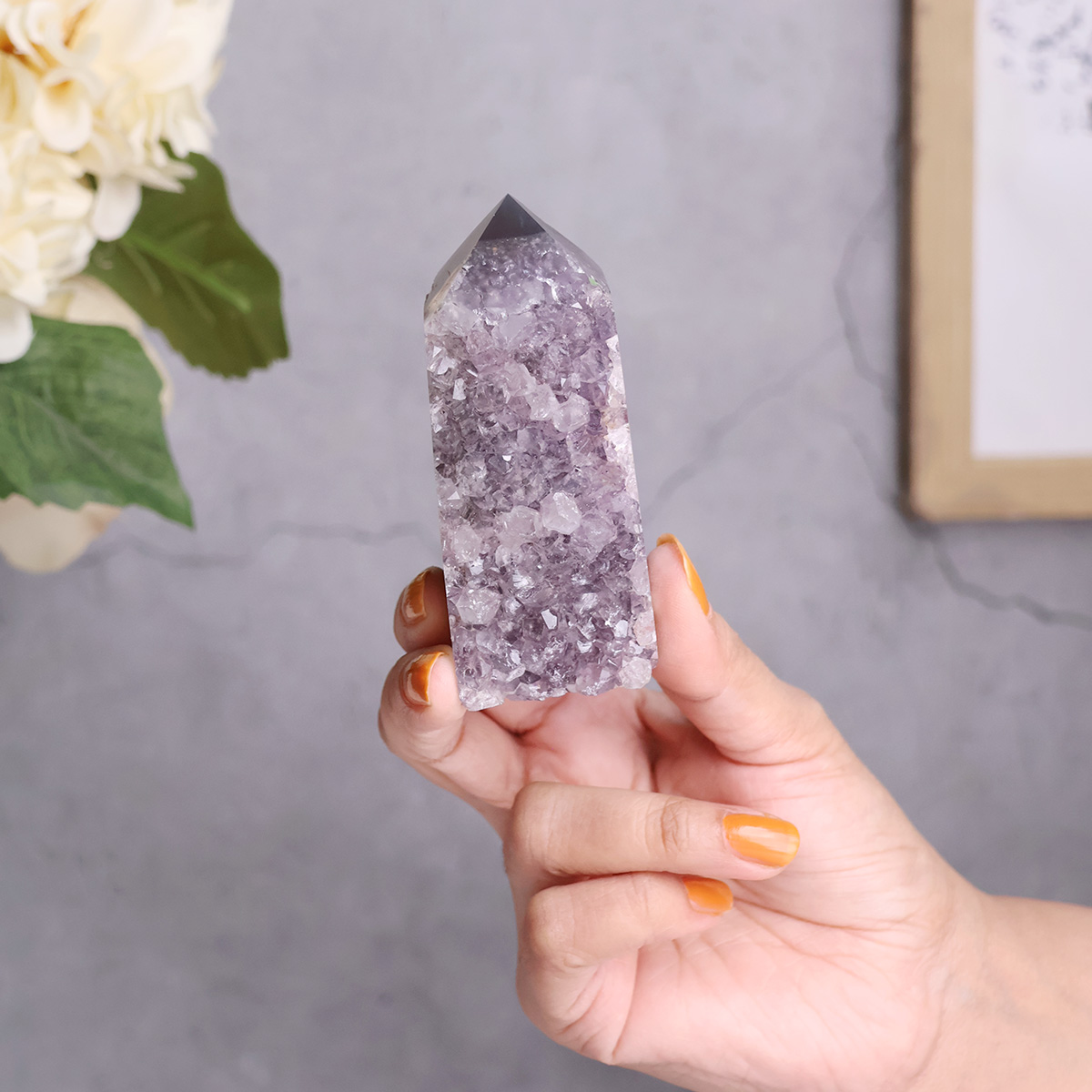 Amethyst Agate Tower-Shubhanjali Store (20) amethyst agate tower