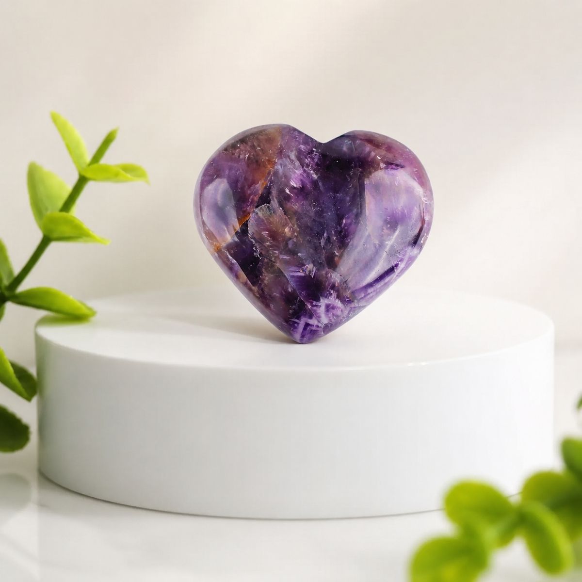 Amethyst Heart-Shubhanjali Store (3) amethyst heart