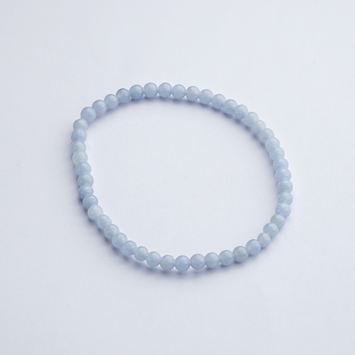 Angelite Bracelet 4mm - Shubhanjali Store (4) angelite bracelet 4 mm
