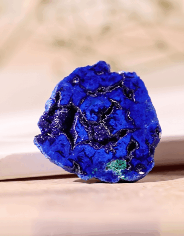 blue berry druzy azurite