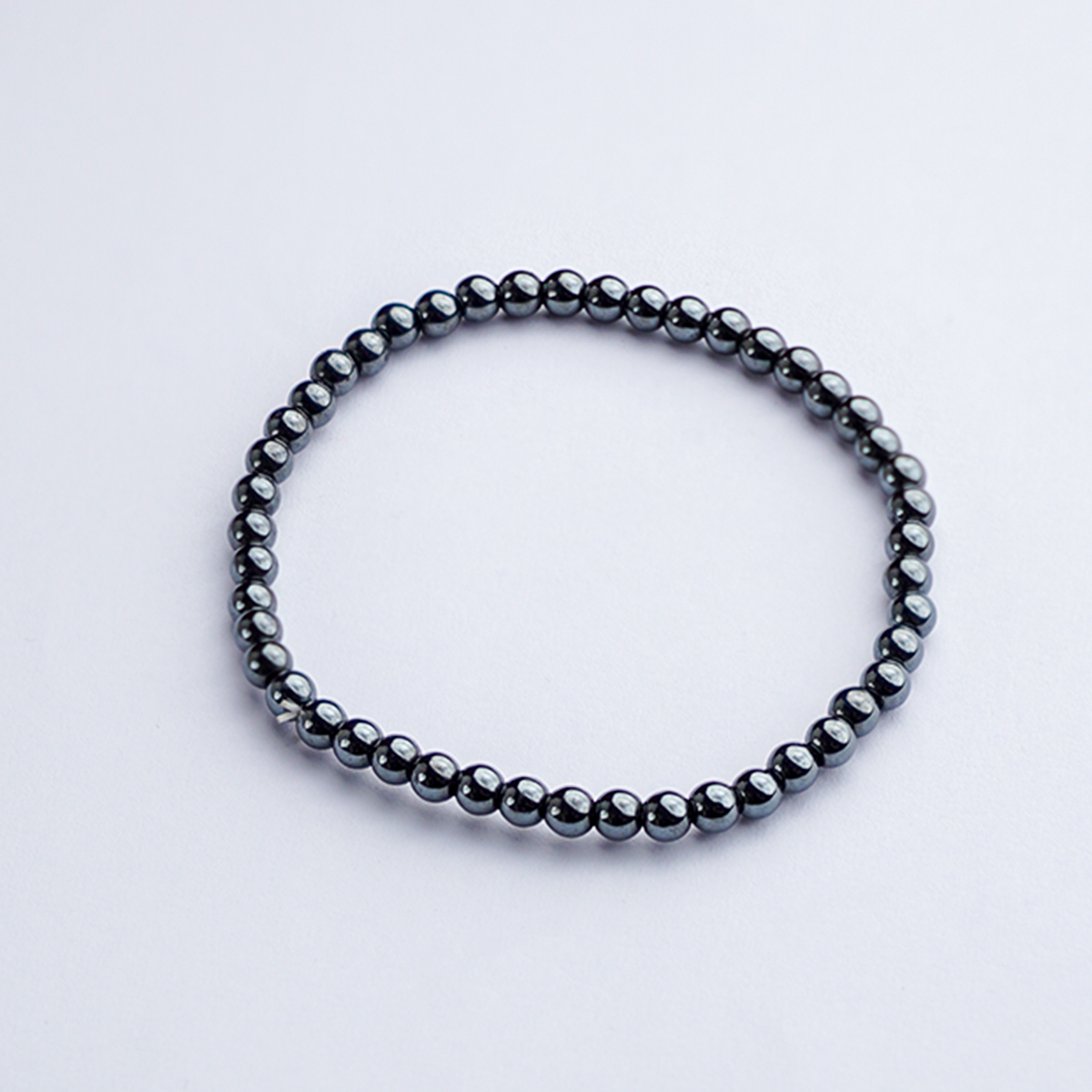 Hematite Bracelet 4mm- Shubhanjali Store (5) hematite bracelet