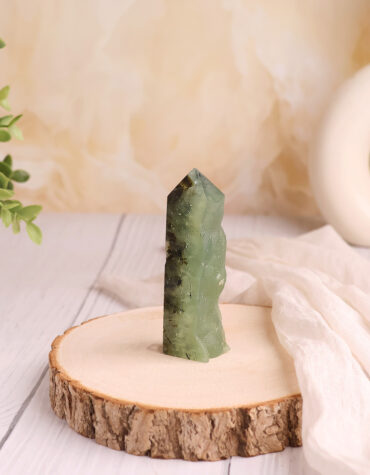 prehnite raw tower