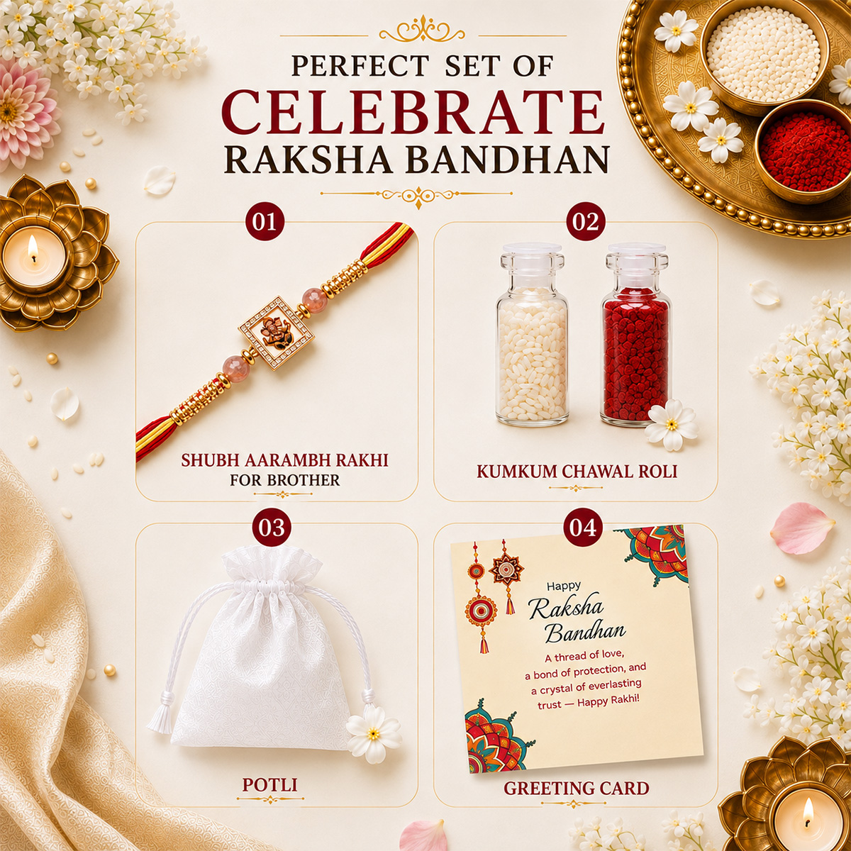 Shubh Aarambh Rakhi-Shubhanjali Store (1) shubh aarambh rakhi