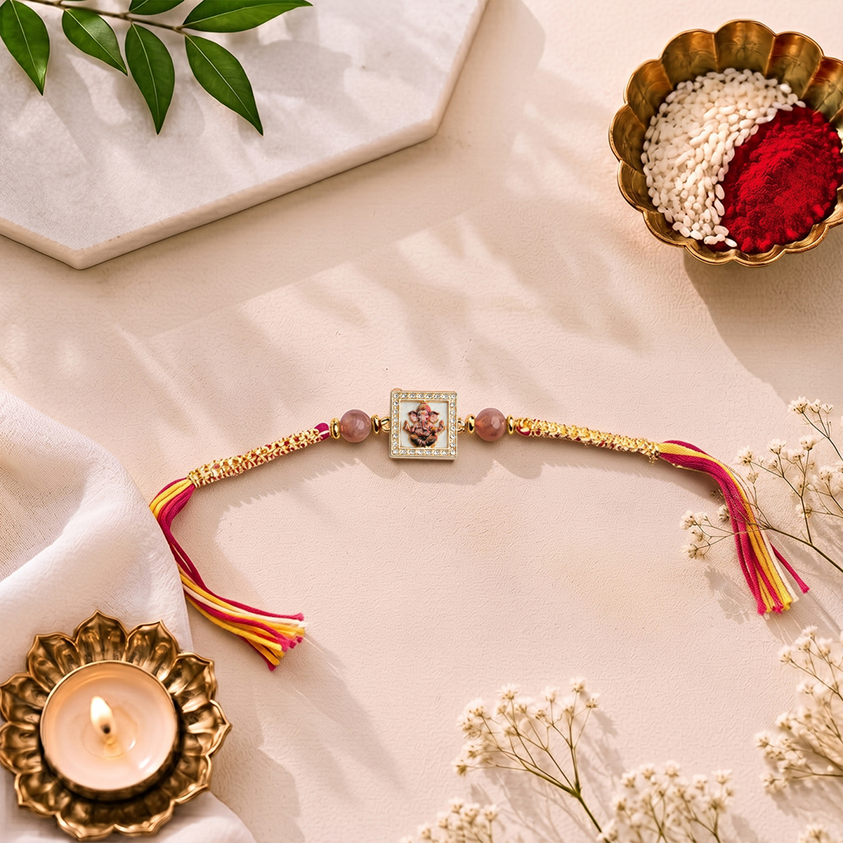 Shubh Aarambh Rakhi-Shubhanjali Store (2) shubh aarambh rakhi