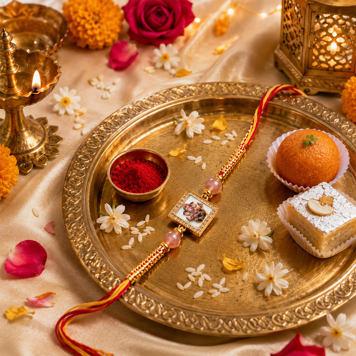 Shubh Aarambh Rakhi-Shubhanjali Store (2) shubh aarambh rakhi