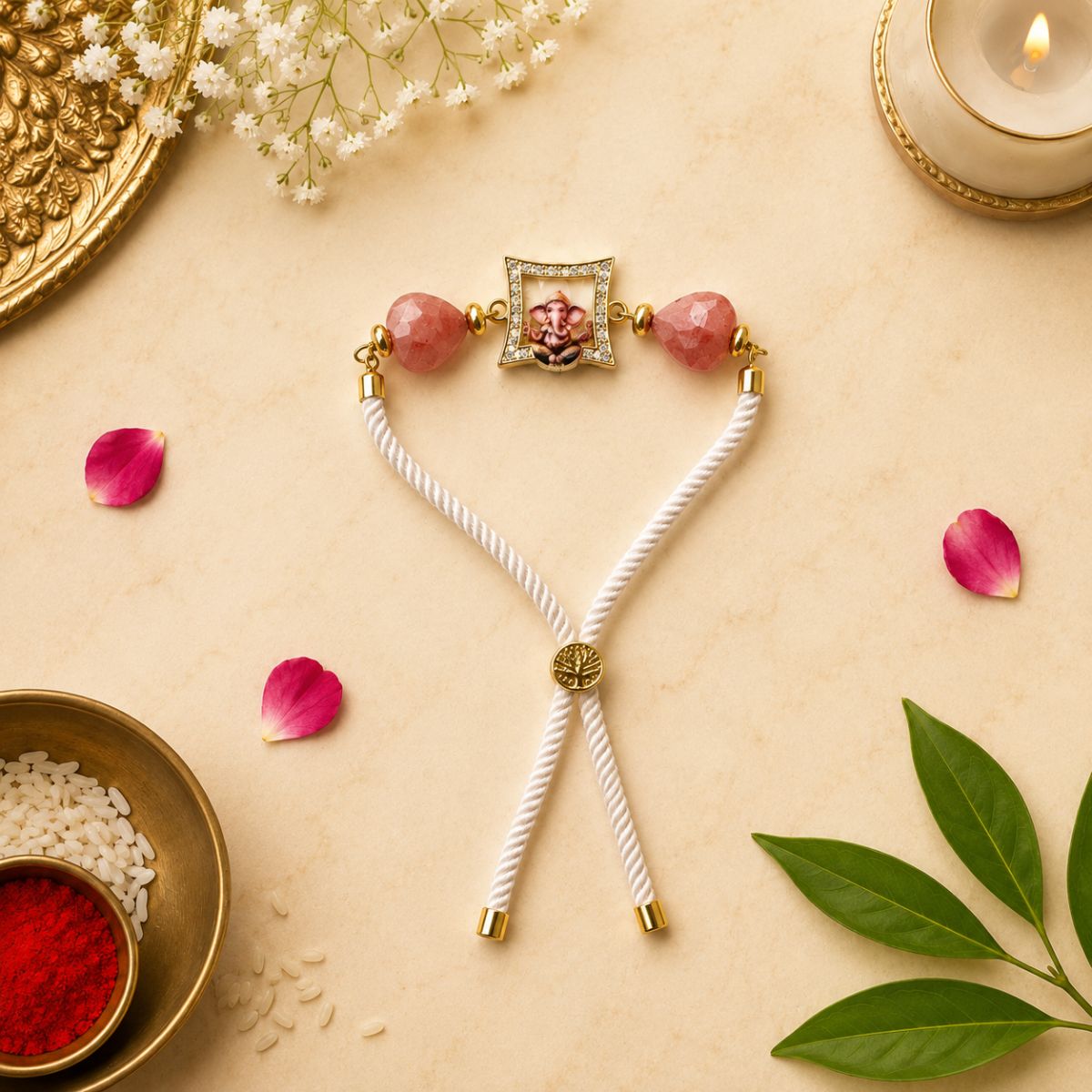 Shubh Aarambh Rakhi-Shubhanjali Store (2) shubh aarambh rakhi