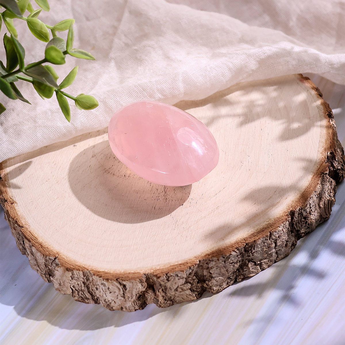 Star Rose Quartz Palm Stone (3) star rose quartz palm stone