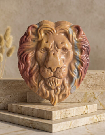 alashan agate lion face