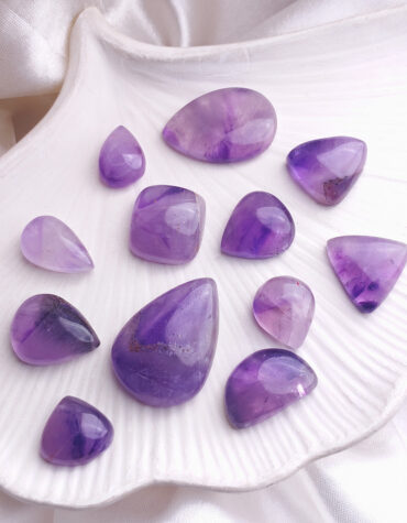 amethyst cabochon