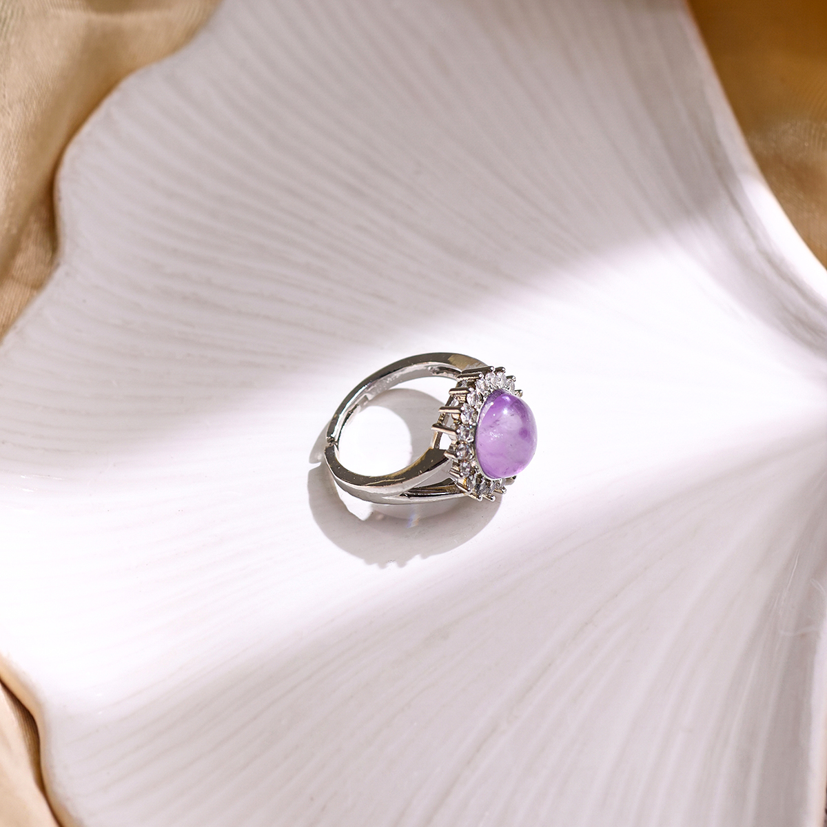 Amethyst Round Diamond Ring - Shubhanjali Store (1) auto draft