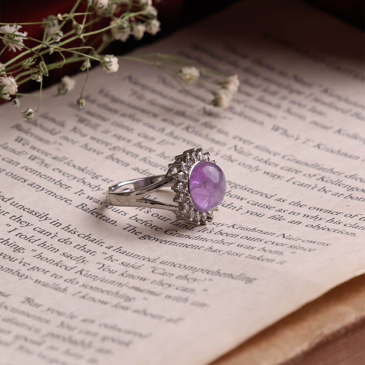 Amethyst Round Diamond Ring - Shubhanjali Store (2) auto draft