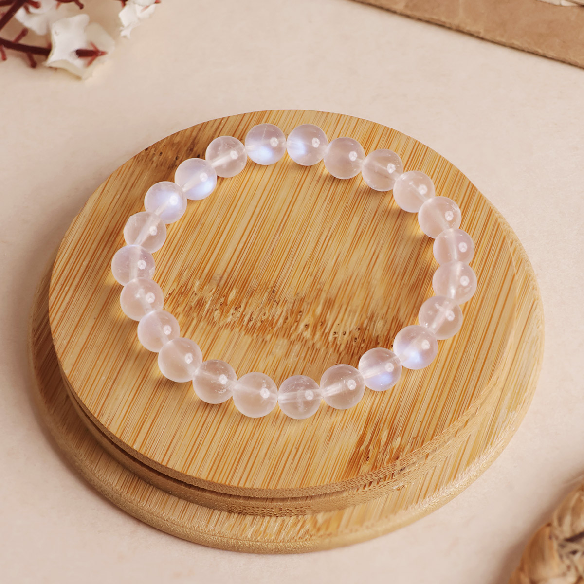Blue Moonstone Bracelet HQ-Shubhanjali Store (2) blue moonstone bracelet hq