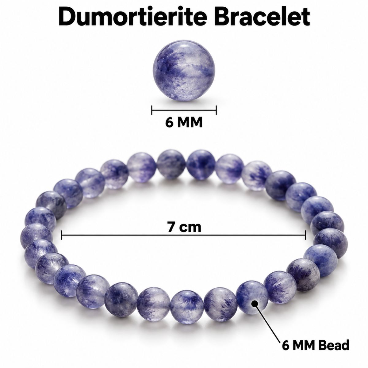 Dumortierite Bracelet dumortierite bracelet