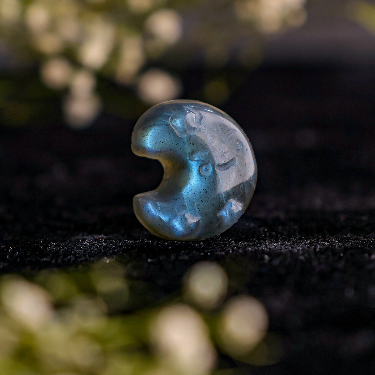 Labradorite Half Moon Small-Shubhanjali Store (7) labradorite half moon small