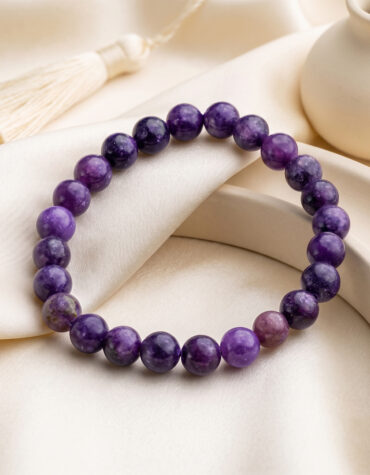 lepidolite bracelet 8 mm