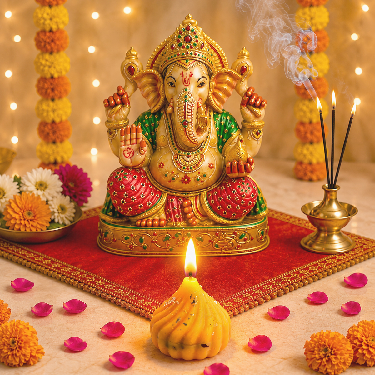 Modak Candle - Shubhanjali Store (3) modak candle pack of 4