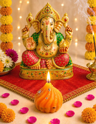 modak candle pack of 4